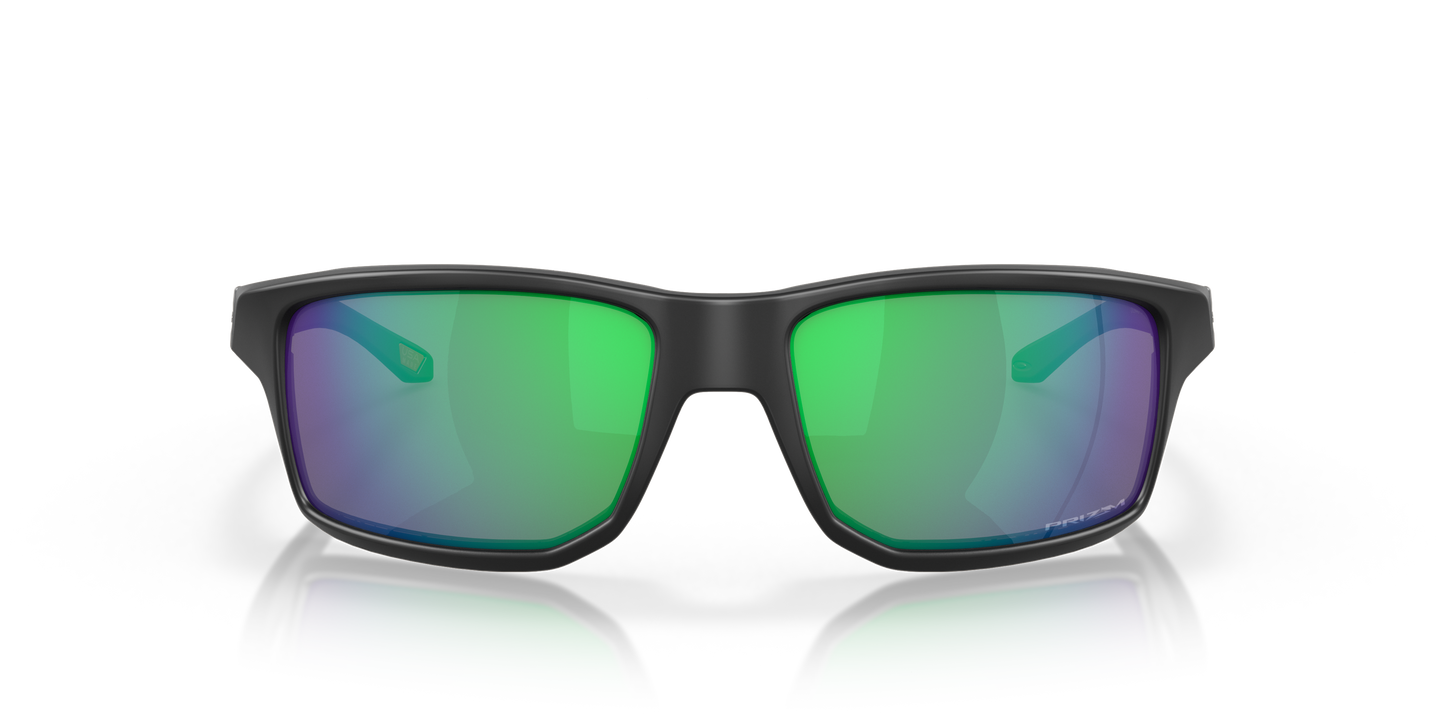 Oakley OO9449 Gibston Men's Rectangle Prizm Sunglasses - Matte Black Frame