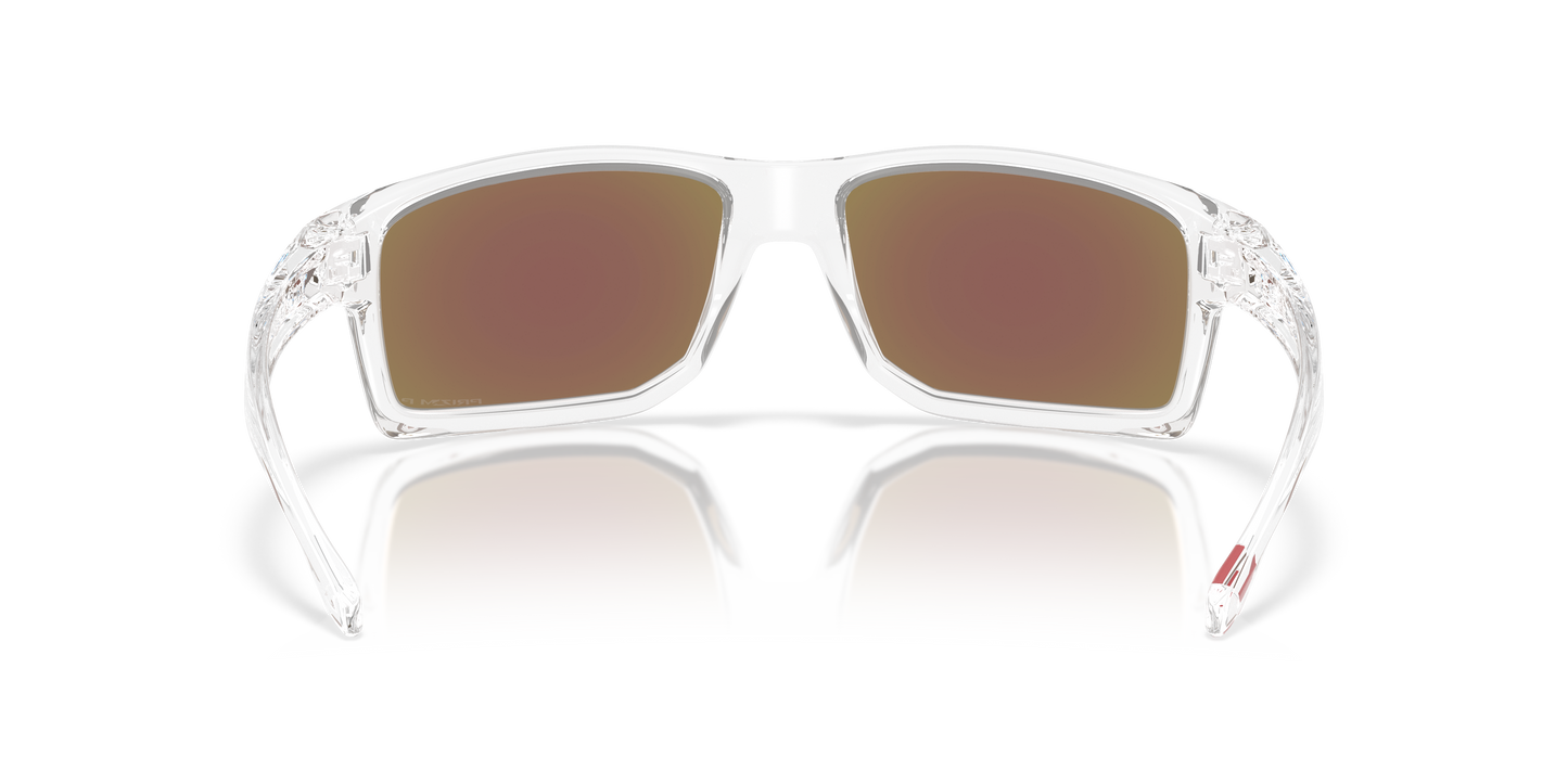 Oakley OO9470 Gibston XL Men's Rectangle Prizm Sunglasses - Clear Frame