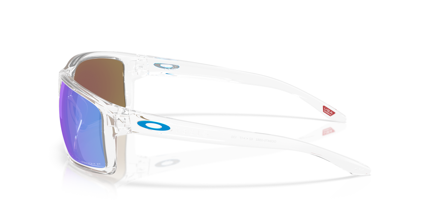 Oakley OO9470 Gibston XL Men's Rectangle Prizm Sunglasses - Matte Black Frame