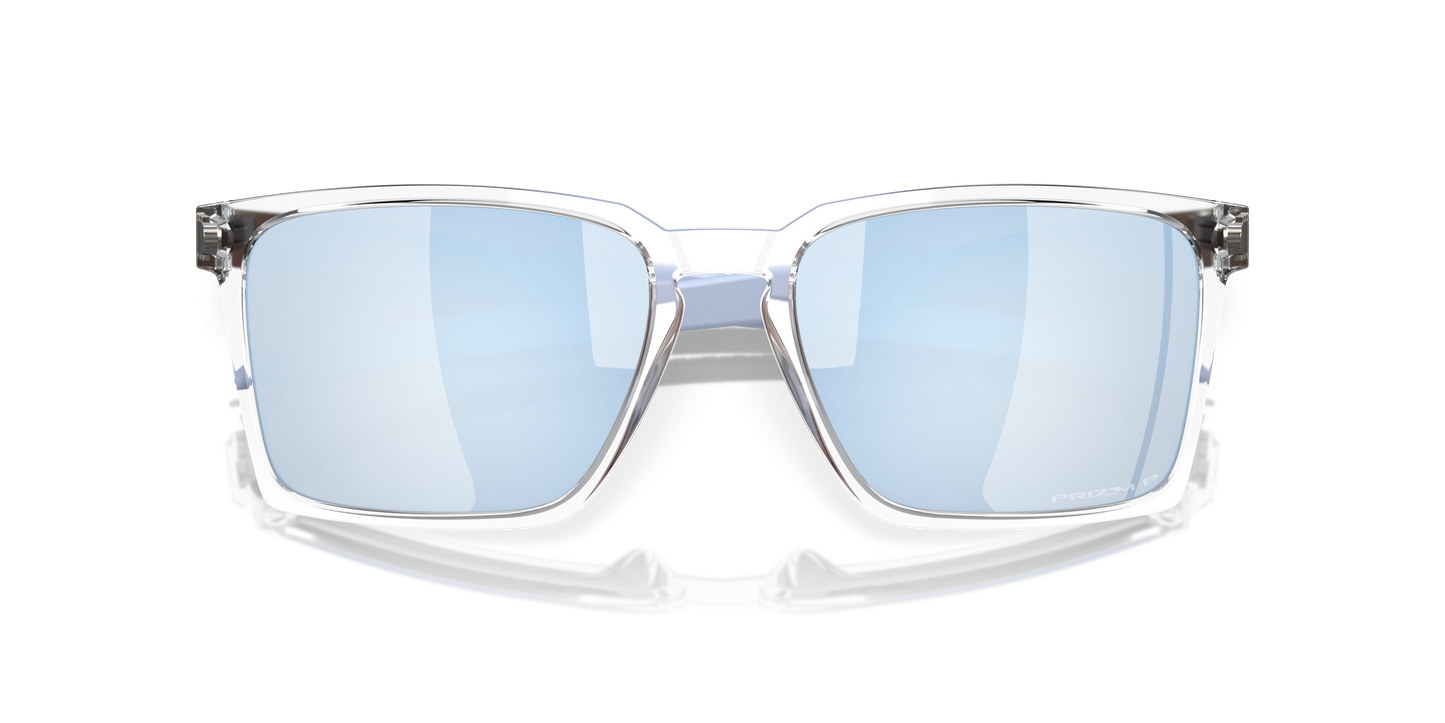 Oakley OO9483 Exchange Sun Unisex Rectangle Prizm Sunglasses - Polished Clear Frame