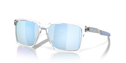 Oakley OO9483 Exchange Sun Unisex Rectangle Prizm Sunglasses - Polished Clear Frame