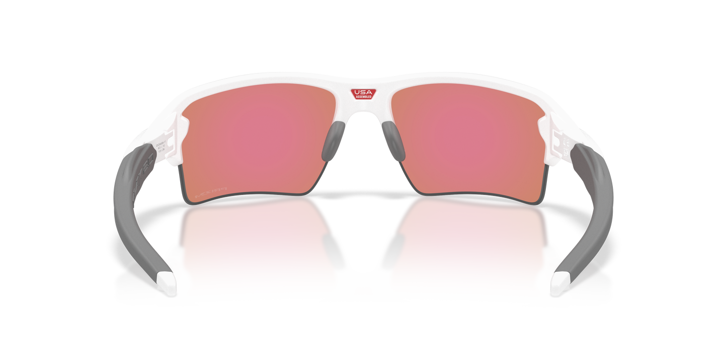 Oakley OO9488 Flak 2.0 XXL On The Green Collection Men's Prizm Sport Sunglasses - Matte White