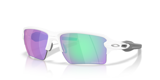 Oakley OO9488 Flak 2.0 XXL On The Green Collection Men's Prizm Sport Sunglasses - Matte White