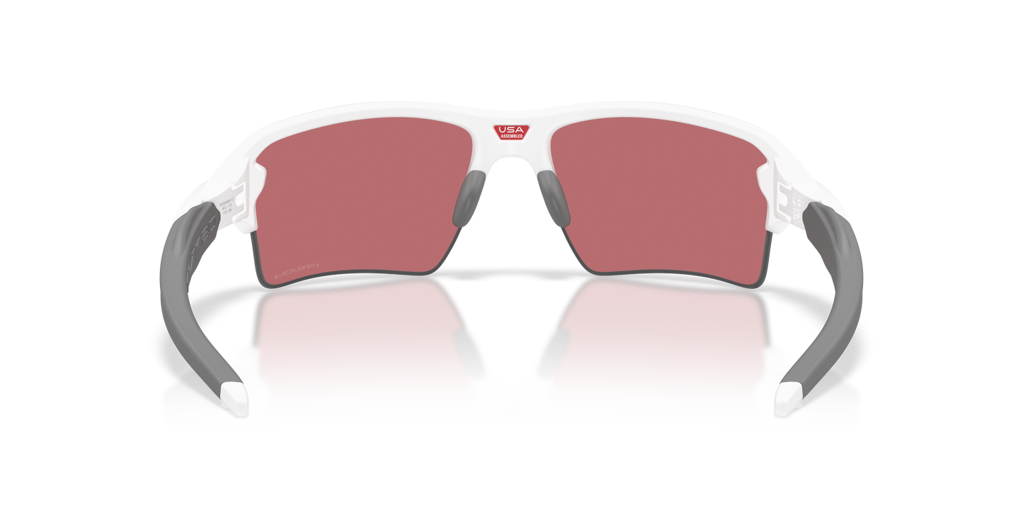 Oakley OO9488 Flak 2.0 XXL On The Green Collection Men's Prizm Sport Sunglasses - Matte White