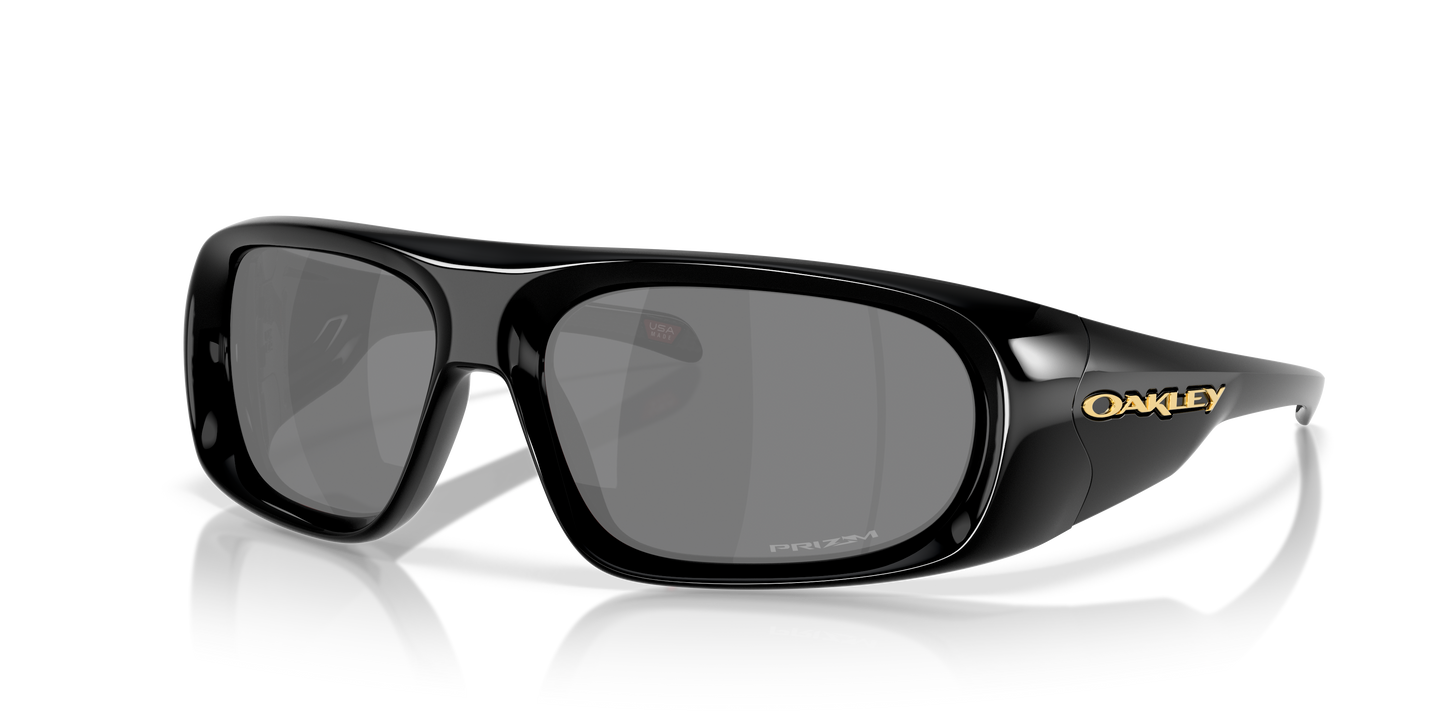 Oakley OO9491 Belleville Unisex Rectangle Prizm Sunglasses - Polished Black Frame