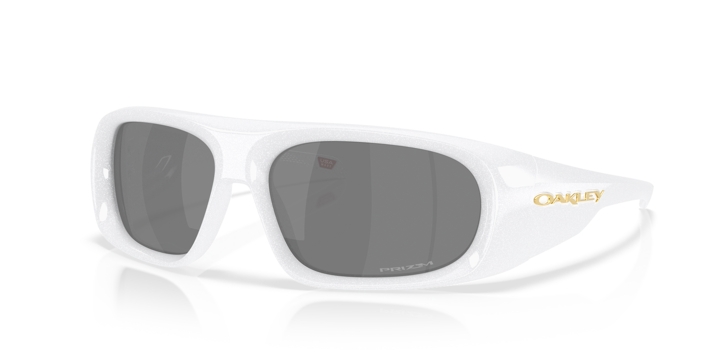 Oakley OO9491 Belleville Unisex Rectangle Prizm Sunglasses - Polished Black Frame