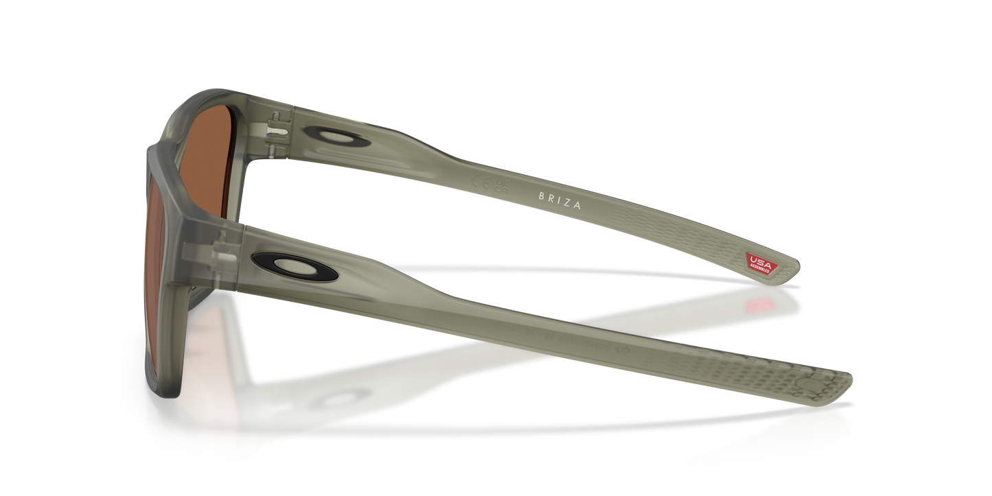 Oakley OO9497 Briza Men's Square Prizm Sunglasses - Steel Frame