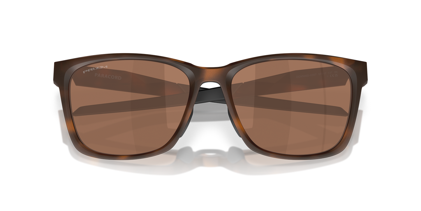 Oakley OO9506D Paracord Unisex Square Prizm Sunglasses - Matte Black Frame