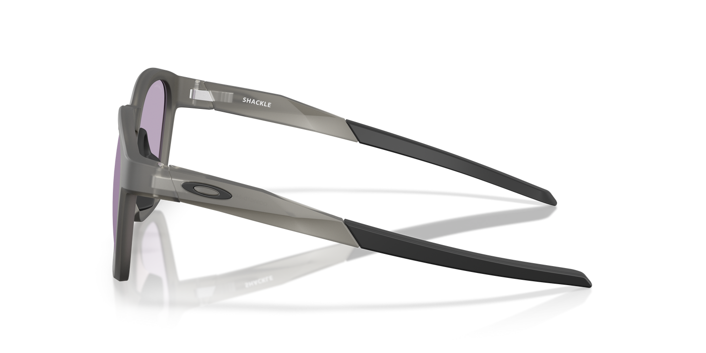Oakley OO9507D Shackle Unisex Square Prizm Sunglasses - Matte Grey Smoke Frame