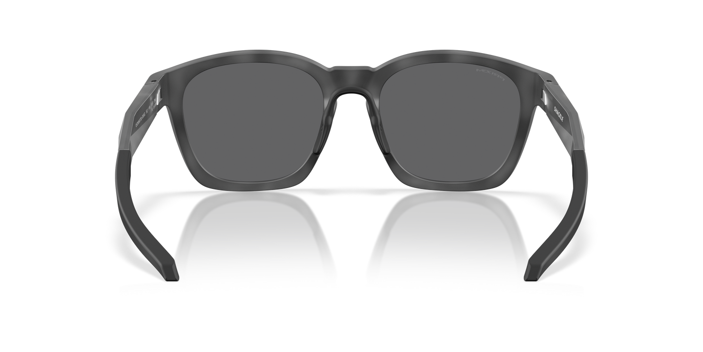 Oakley OO9507D Shackle Unisex Square Prizm Sunglasses - Matte Grey Smoke Frame