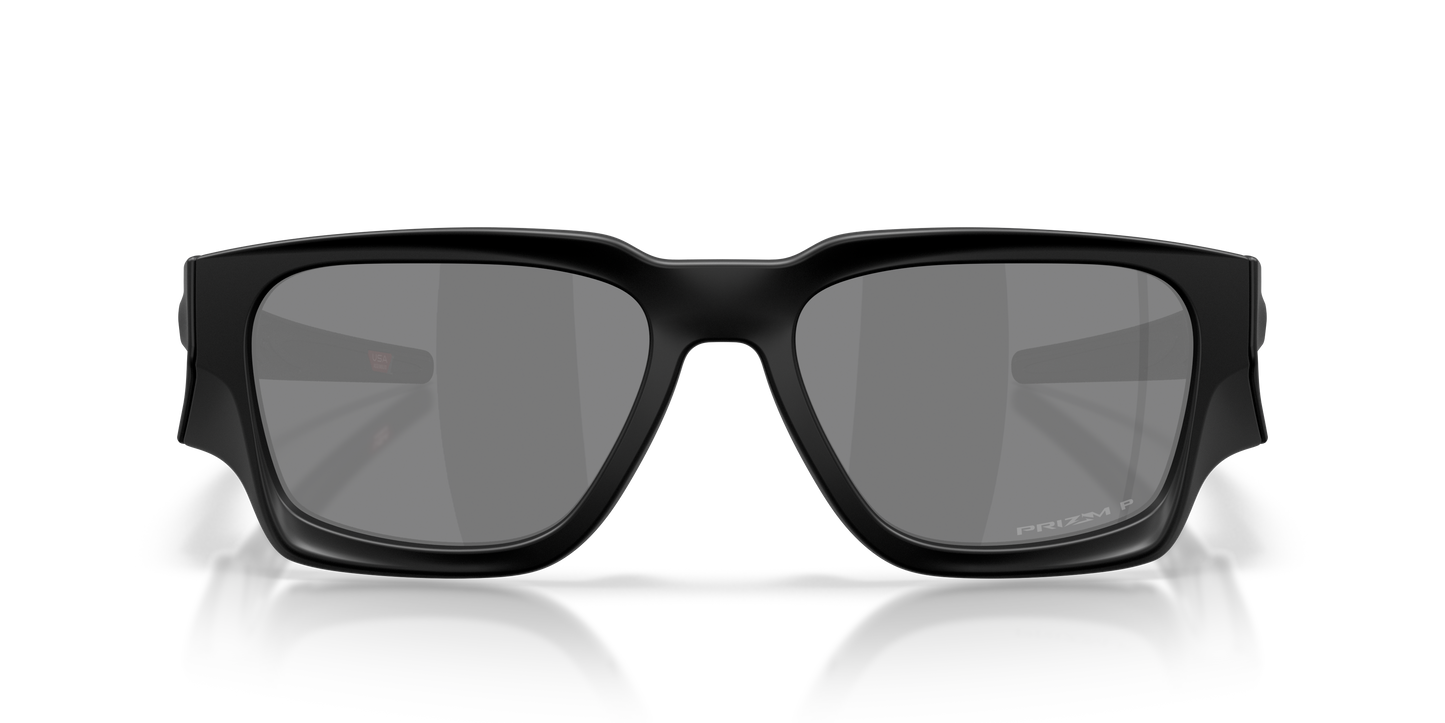 Oakley OO9514 Instagator Men's Rectangle Prizm Polarized Sunglasses - Matte White Frame