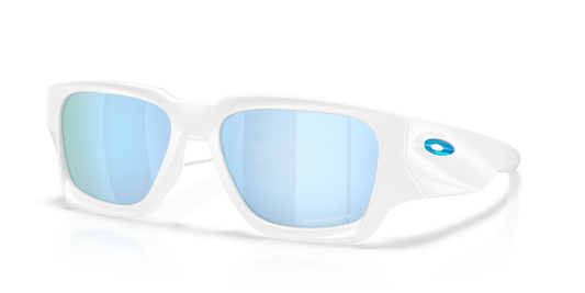 Oakley OO9514 Instagator Men's Rectangle Prizm Polarized Sunglasses - Matte White Frame