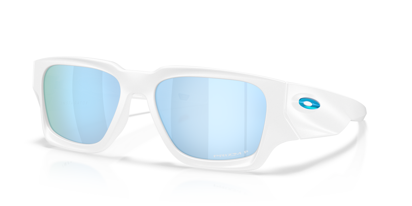 Oakley OO9514 Instagator Men's Rectangle Prizm Polarized Sunglasses - Matte Black Frame