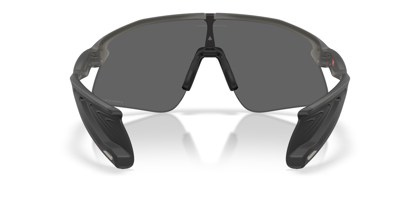 Oakley OO9517 Stunt Devil Unisex Rectangle Prizm Sunglasses - Grey Smoke Frame