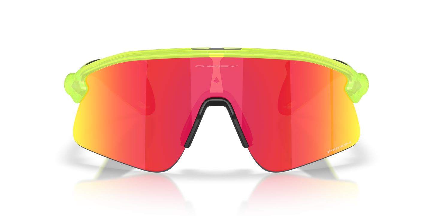 Oakley OO9517 Stunt Devil Unisex Rectangle Prizm Sunglasses - Grey Smoke Frame
