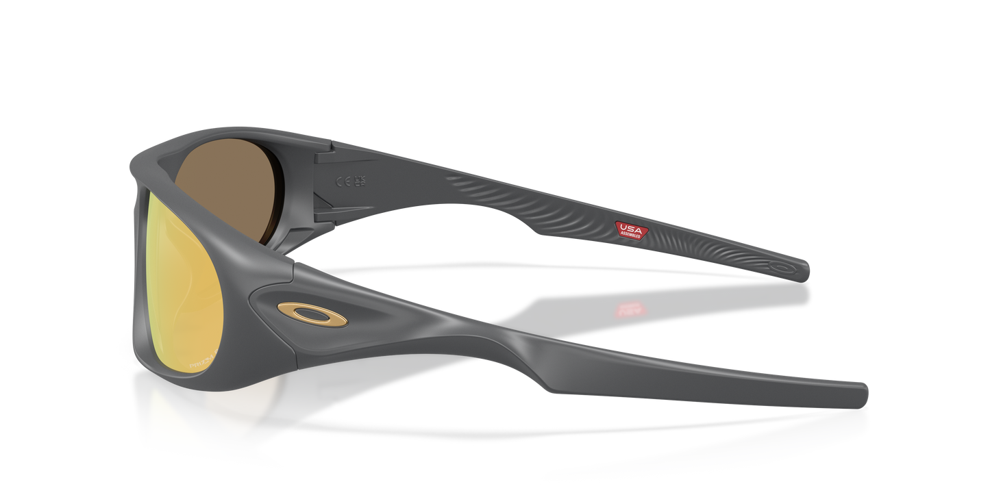 Oakley OO9528 Neoforma Unisex Oval Prizm Sunglasses - Matte Rootbeer Frame