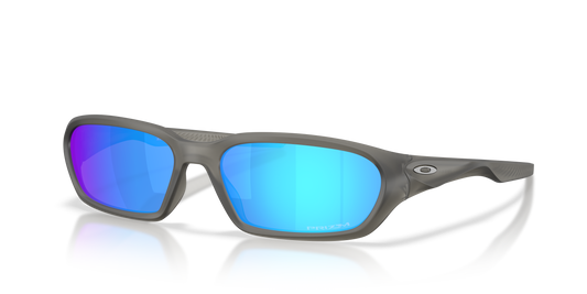 Oakley OO9530 Terraforma Unisex Rectangle Prizm Sunglasses - Matte Grey Smoke Frame