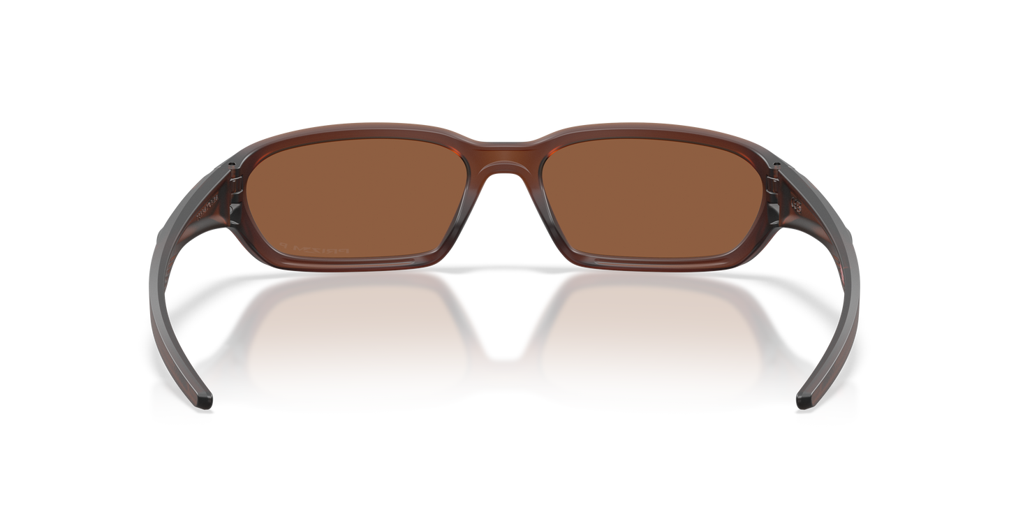 Oakley OO9530 Terraforma Unisex Rectangle Prizm Sunglasses - Matte Clear Frame