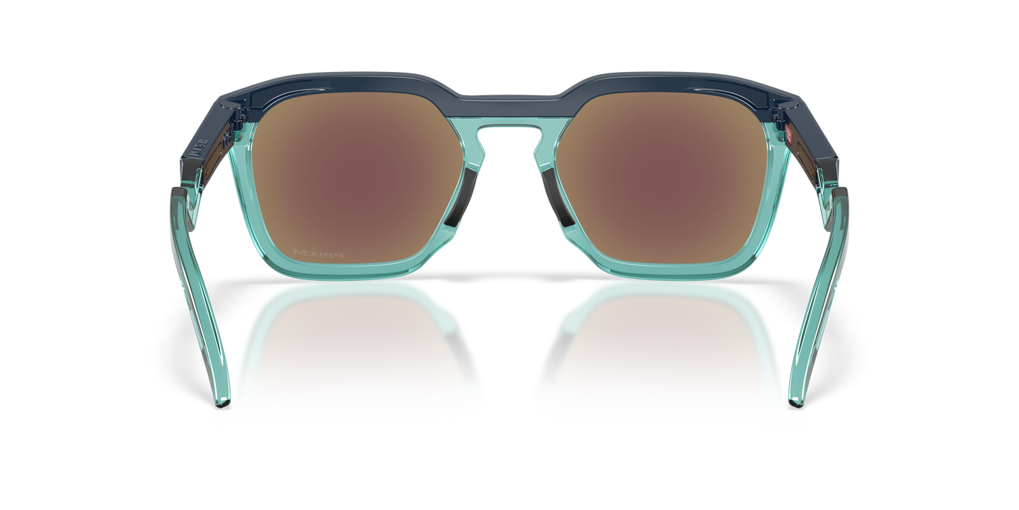 Oakley OO9533 HSTN SQ Unisex Square Prizm Sunglasses - Matte Black Frame