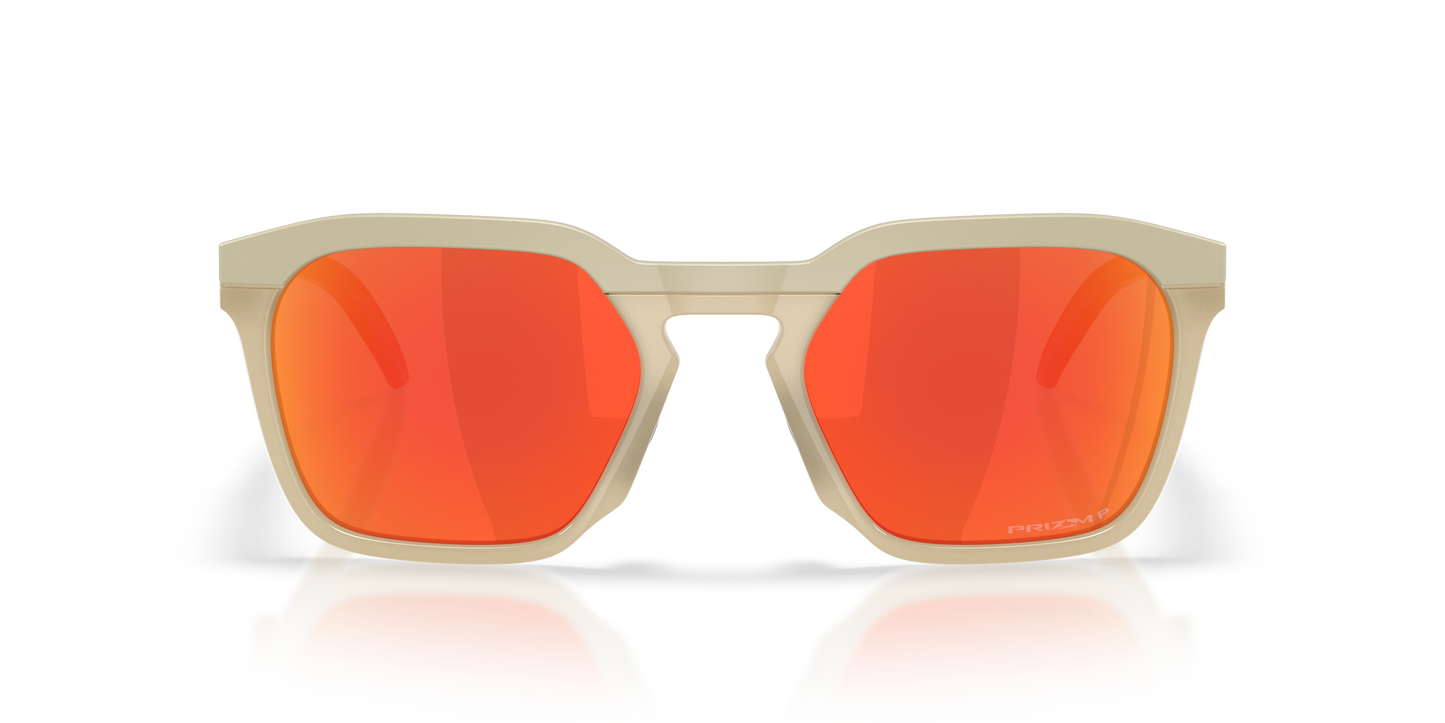 Oakley OO9533 HSTN SQ Unisex Square Prizm Sunglasses - Matte Black Frame