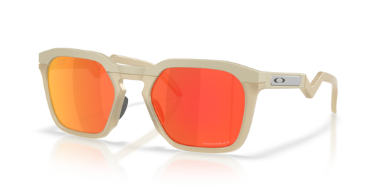 Oakley OO9533 HSTN SQ Unisex Square Prizm Sunglasses - Matte Sand Frame