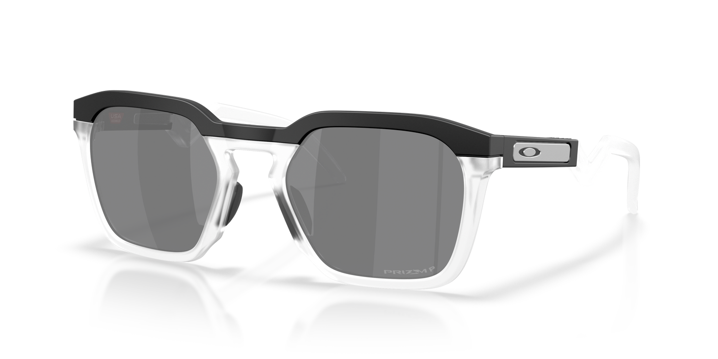 Oakley OO9533 HSTN SQ Unisex Square Prizm Sunglasses - Matte Mist Frame