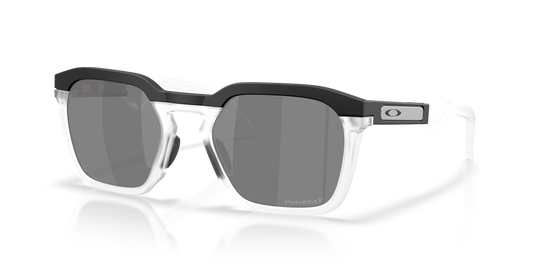 Oakley OO9533 HSTN SQ Unisex Square Prizm Sunglasses - Matte Black Frame