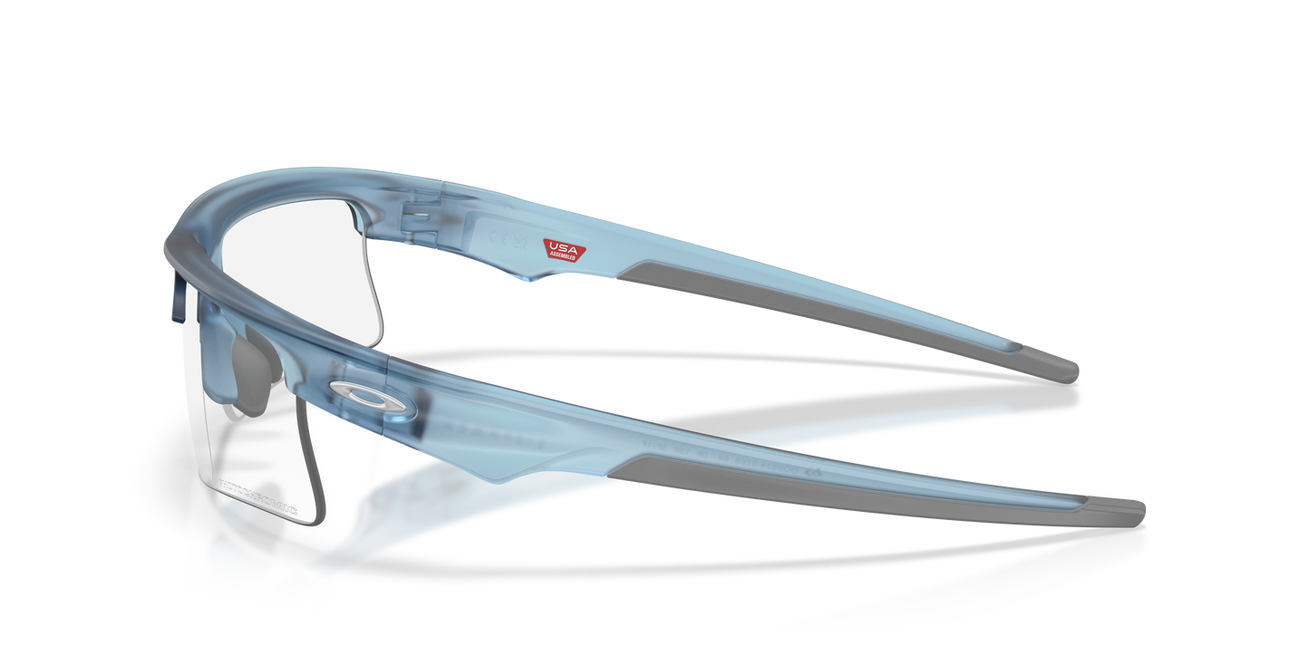 Oakley OO9534 Bisphaera Speed Unisex Prizm Sport Sunglasses - Matte Trans Stonewash Frame