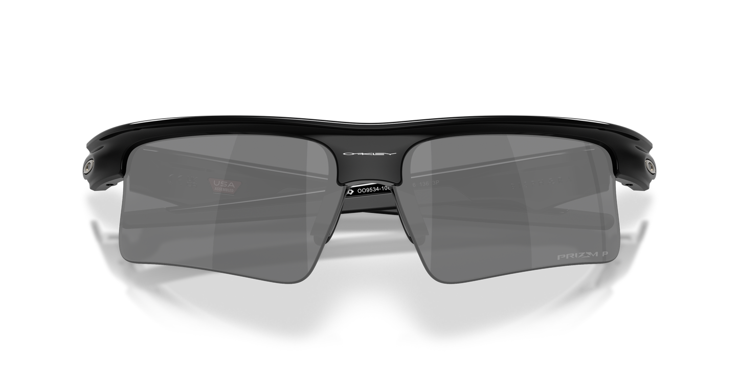 Oakley OO9534 Bisphaera Speed Unisex Prizm Sport Sunglasses - Polished Black Frame