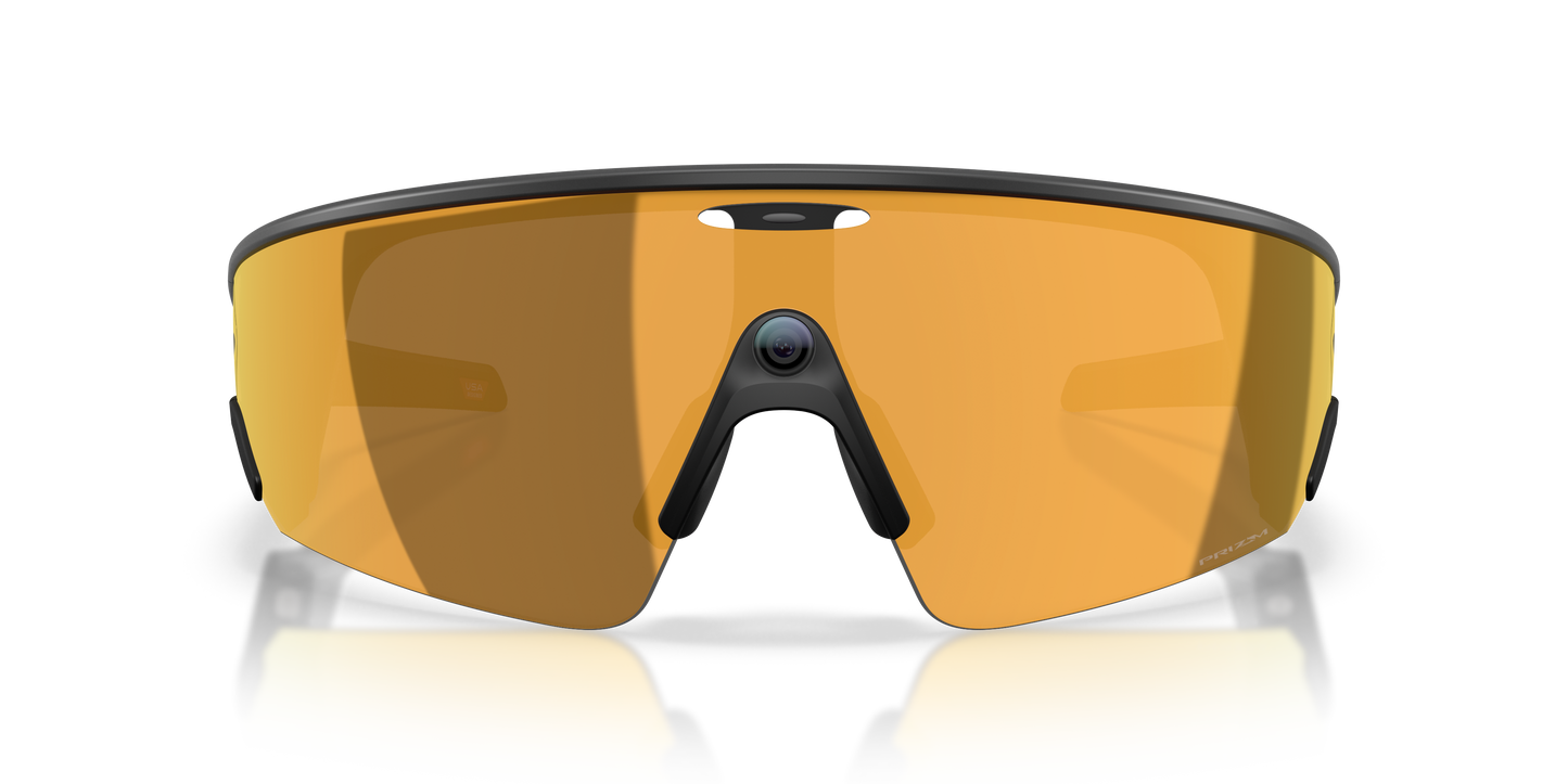 Oakley | Meta Meta Vanguard Unisex Rectangle Prizm Sunglasses - Black Frame