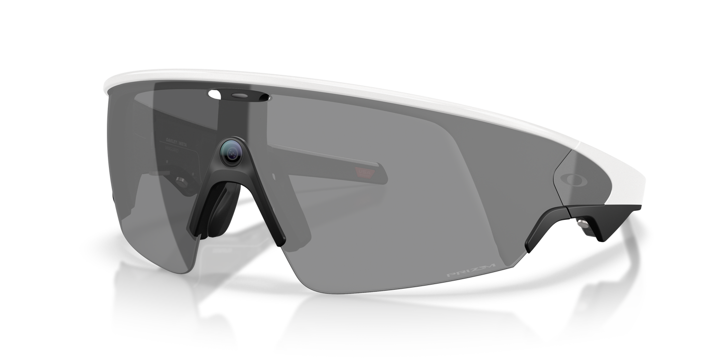 Oakley Meta Vanguard Unisex Rectangle Prizm Sunglasses - Black Frame