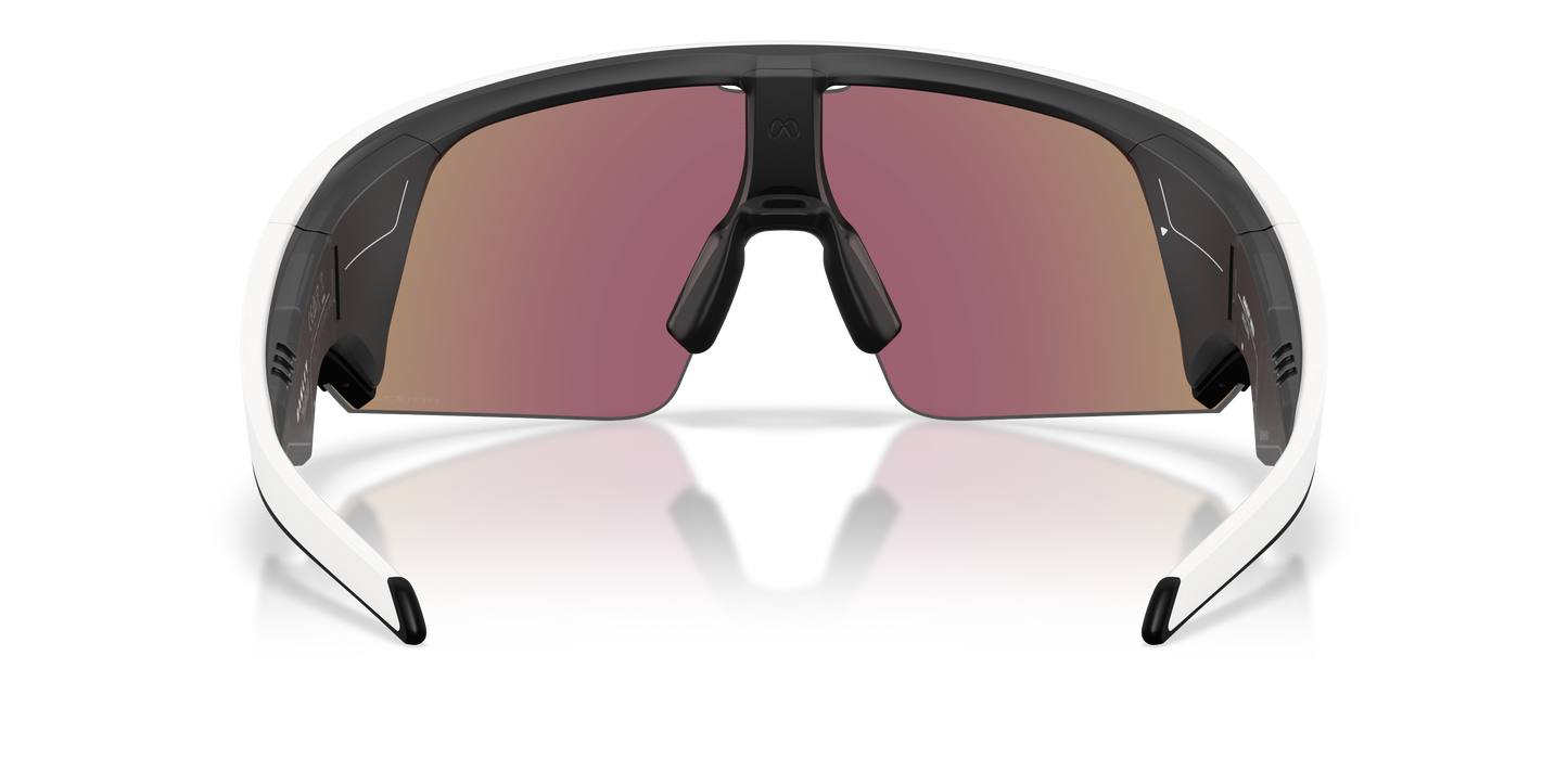 Oakley | Meta Meta Vanguard Unisex Rectangle Prizm Sunglasses - Black Frame
