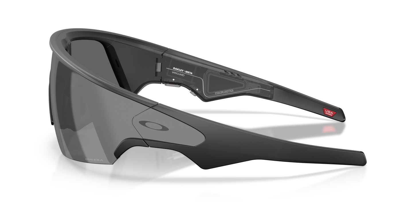 Oakley | Meta Meta Vanguard Unisex Rectangle Prizm Sunglasses - Black Frame