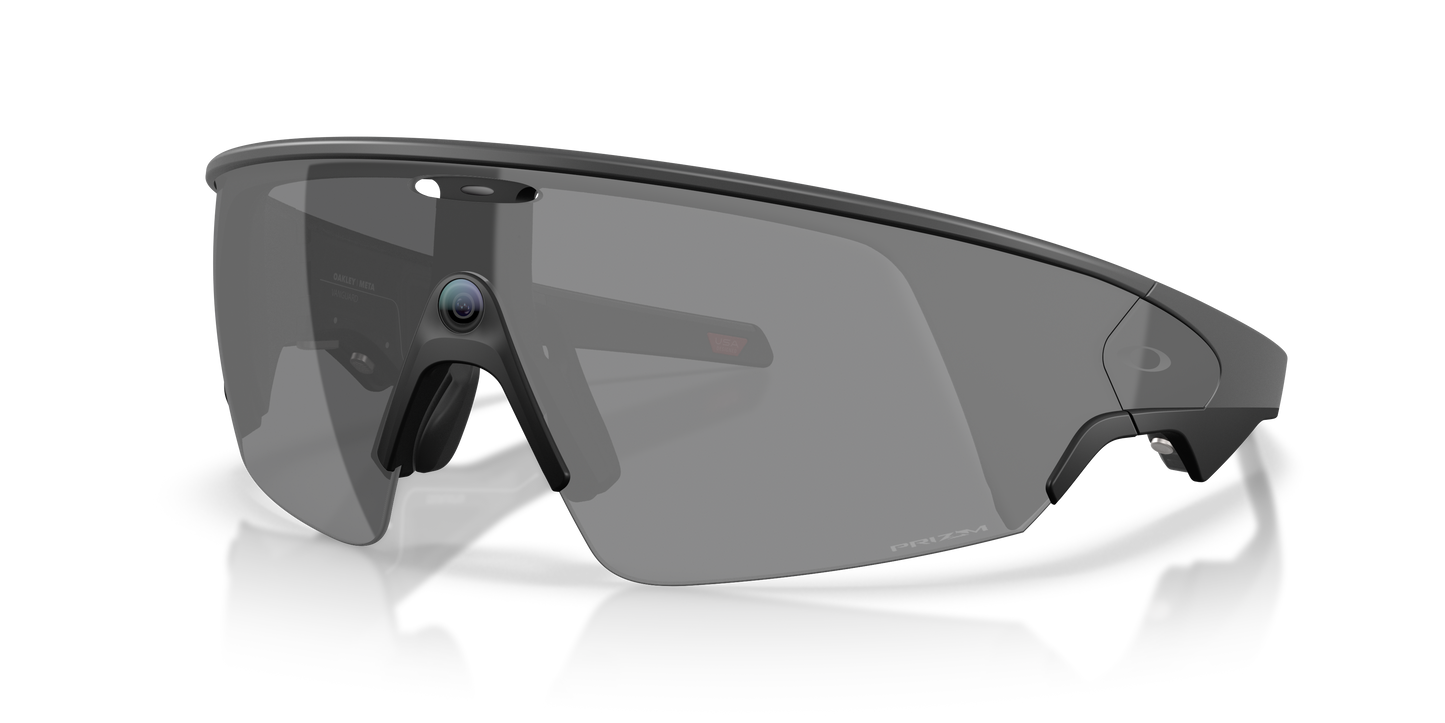 Oakley | Meta Meta Vanguard Unisex Rectangle Prizm Sunglasses - White Frame