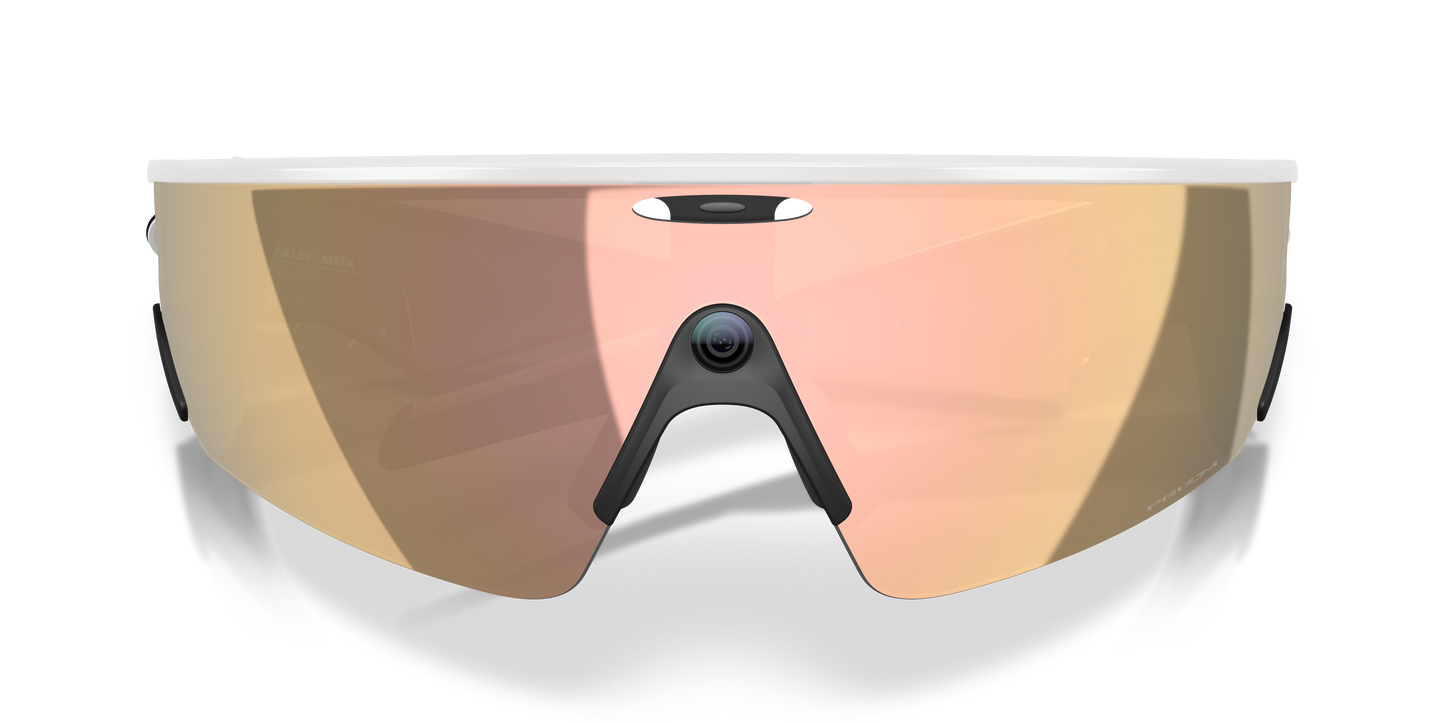 Oakley Meta Vanguard Unisex Rectangle Prizm Sunglasses - Black Frame