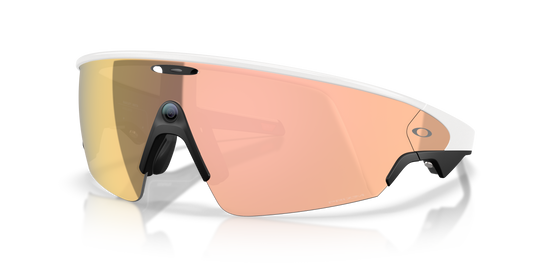Oakley Meta Vanguard Unisex Rectangle Prizm Sunglasses - White Frame