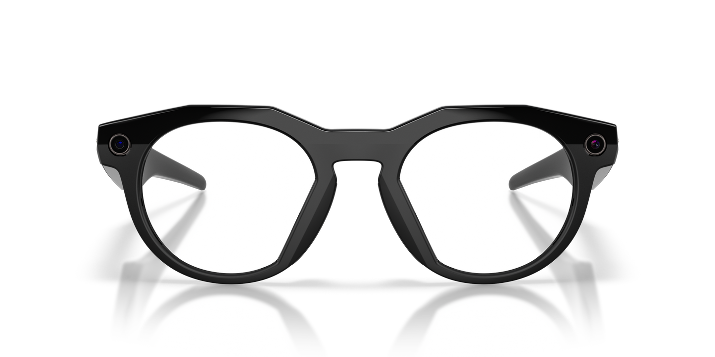 Oakley | Meta Meta HSTN Unisex Round Sunglasses - Clear Frame