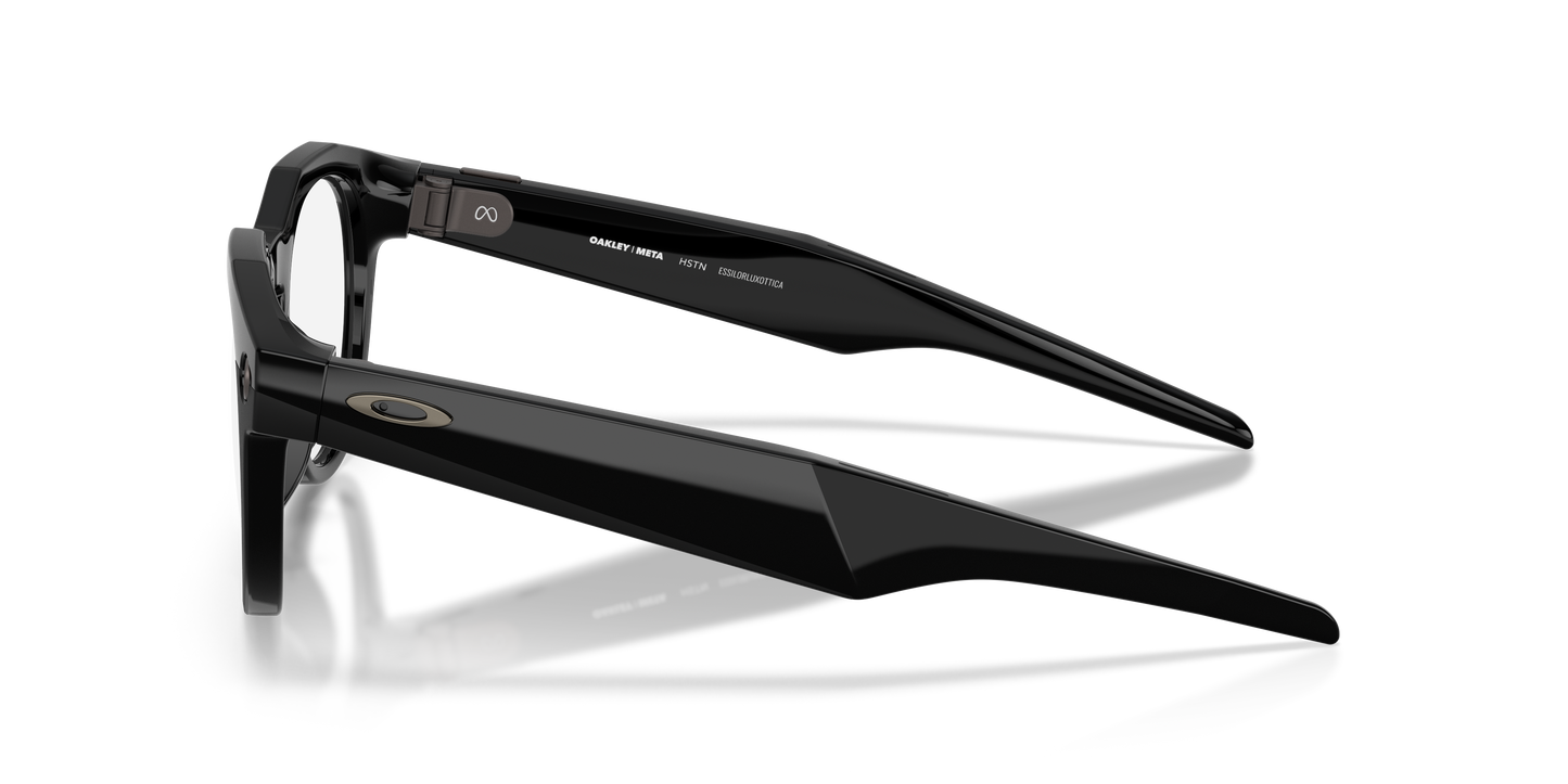Oakley | Meta Meta HSTN Unisex Round Sunglasses - Clear Frame