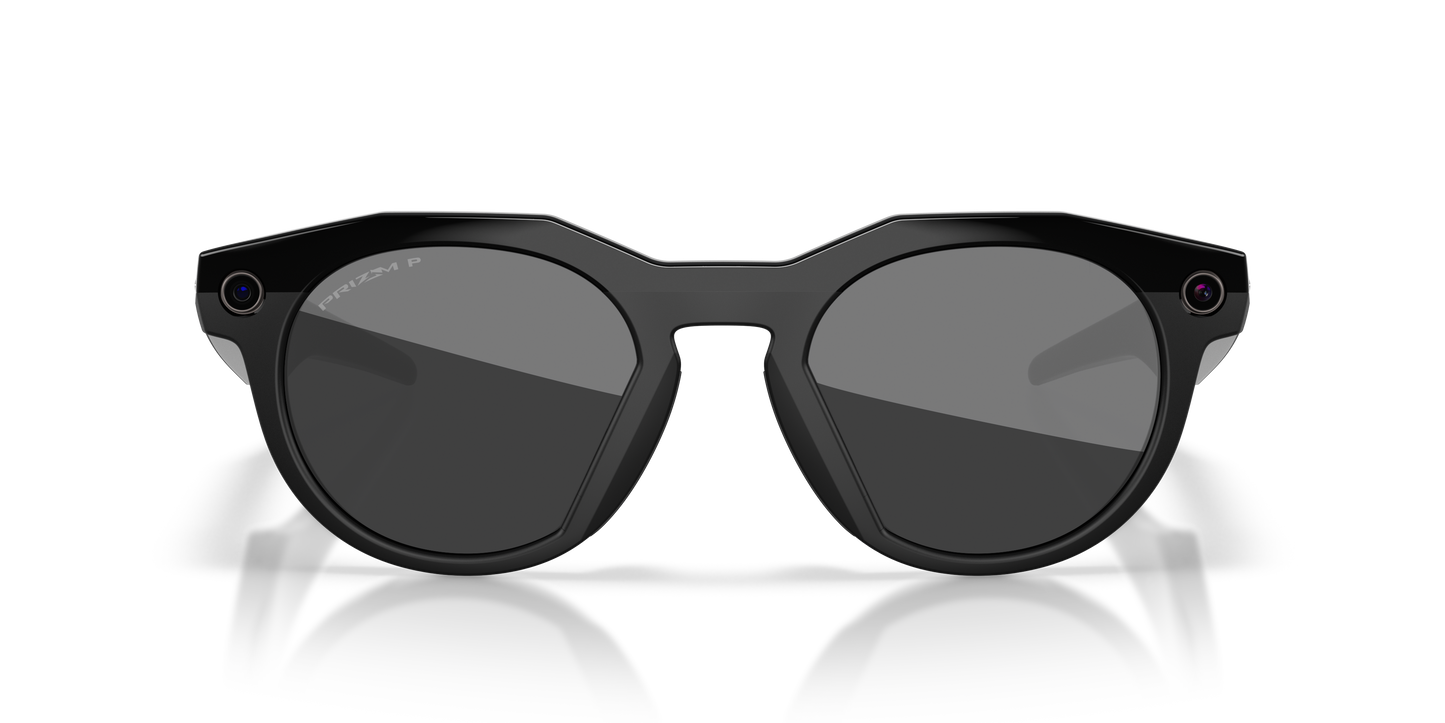 Oakley | Meta Meta HSTN Unisex Round Prizm Sunglasses - Warm Grey Frame