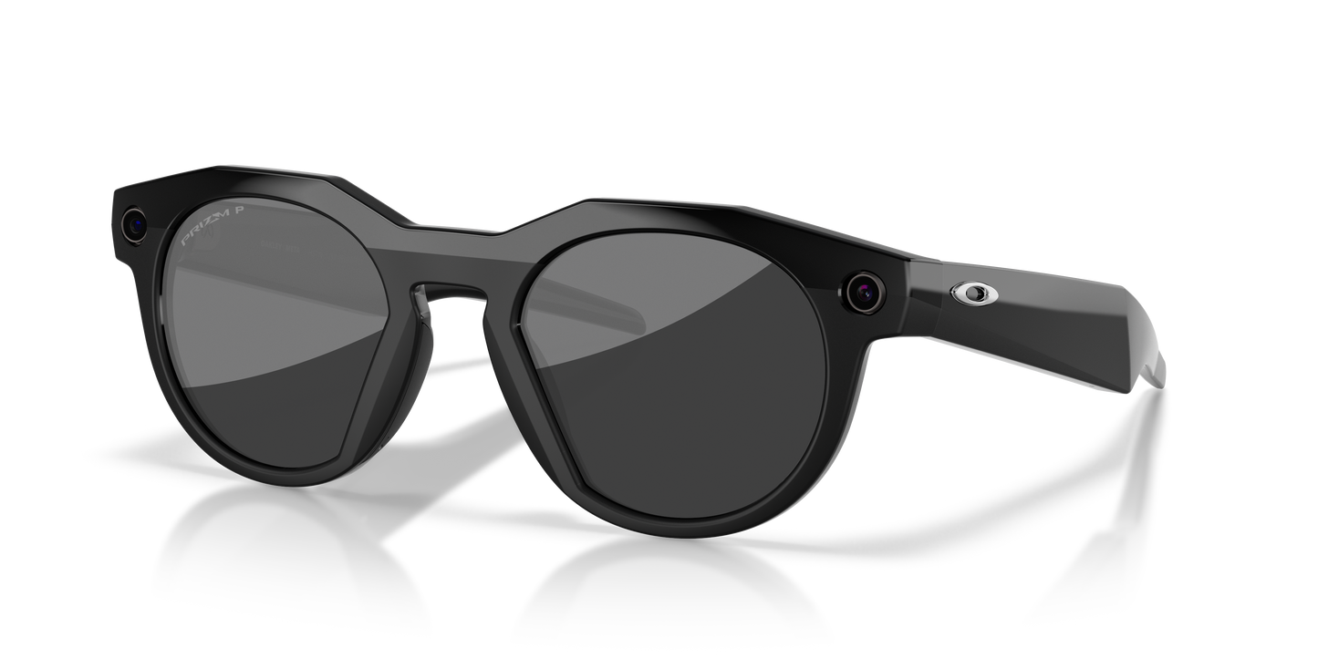 Oakley | Meta Meta HSTN Unisex Round Prizm Sunglasses - Brown Smoke Frame
