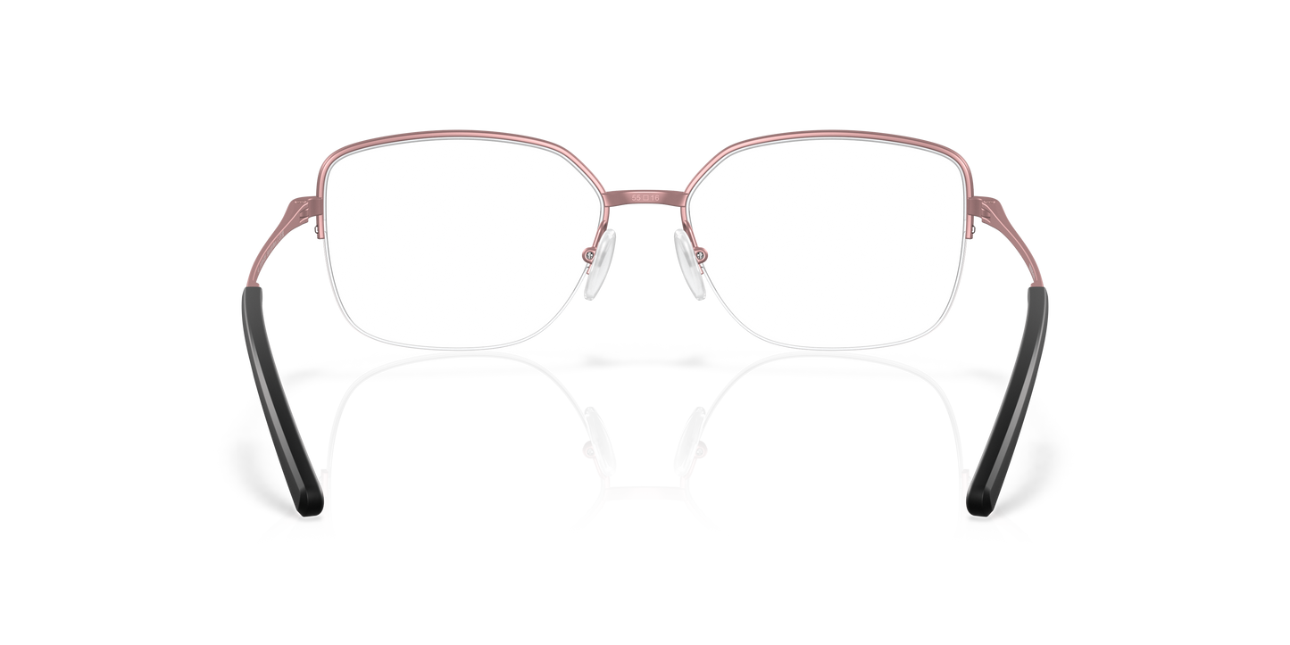 Oakley OX3006 Moonglow Women's Round Eyeglass Frames - Satin Light Berry Frame