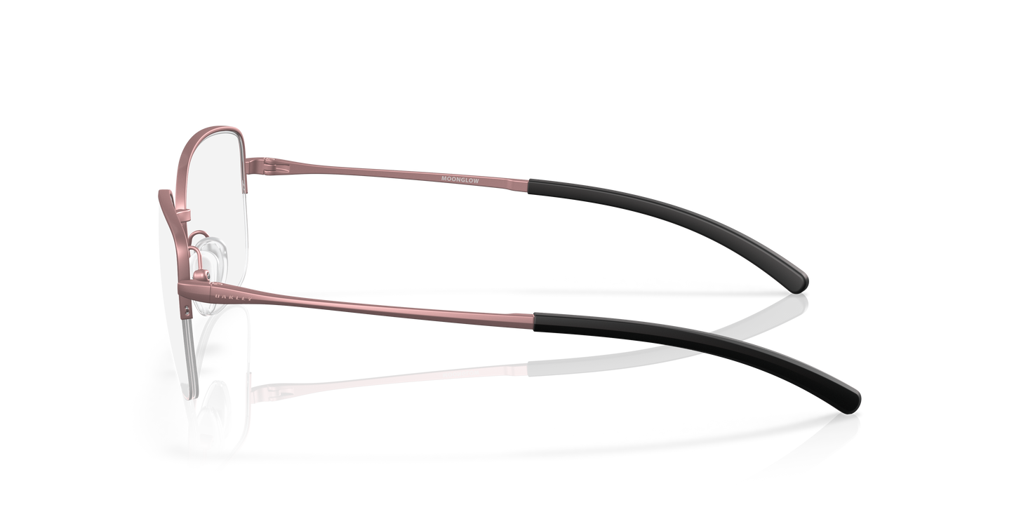 Oakley OX3006 Moonglow Women's Round Eyeglass Frames - Satin Light Berry Frame
