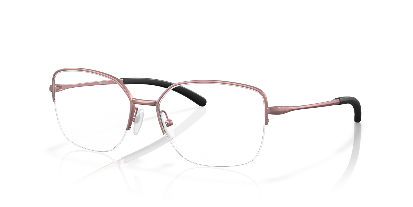 Oakley OX3006 Moonglow Women's Round Eyeglass Frames - Satin Light Berry Frame