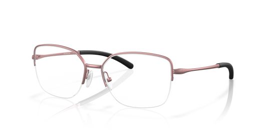 Oakley OX3006 Moonglow Women's Round Eyeglass Frames - Satin Light Berry Frame