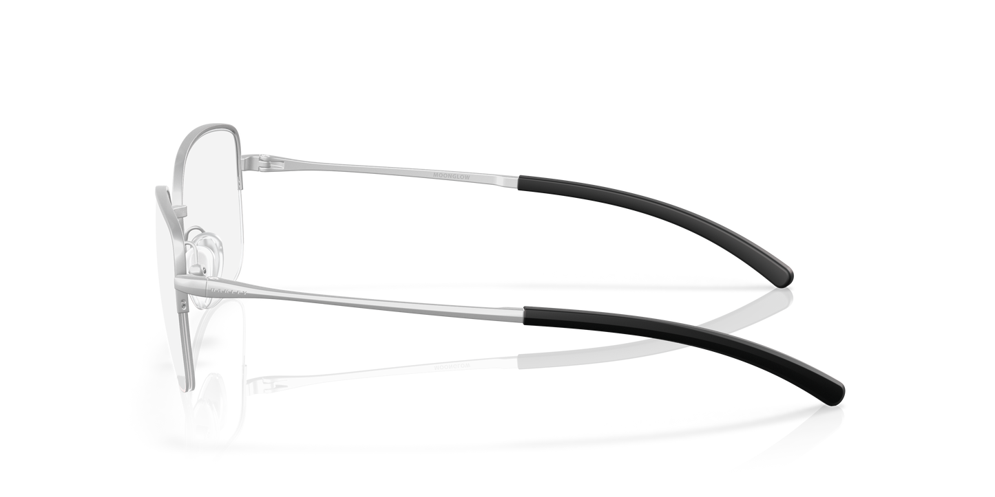Oakley OX3006 Moonglow Women's Round Eyeglass Frames - Satin Chrome Frame