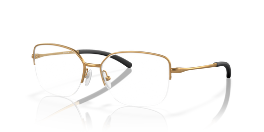 Oakley OX3006 Moonglow Women's Round Eyeglass Frames - Satin Gold Frame