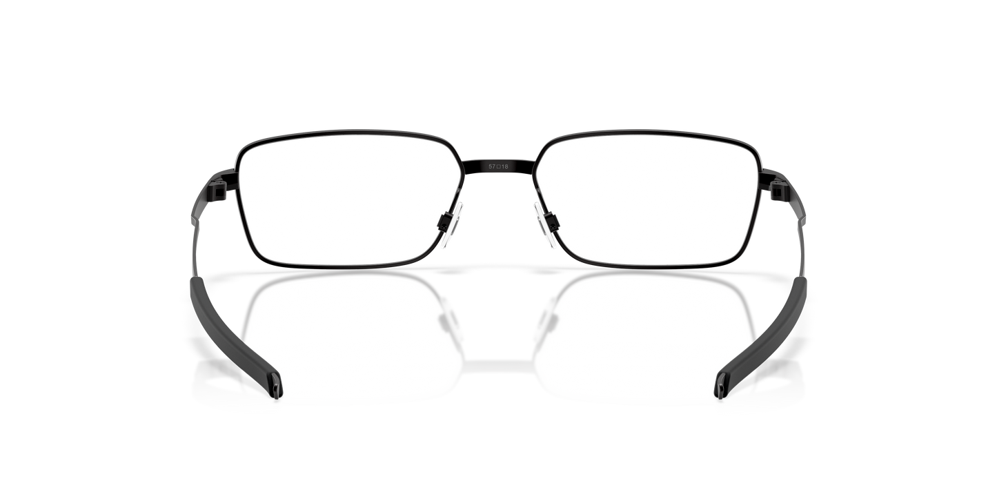 Oakley OX3036 Foil RQ Men's Rectangle Eyeglass Frames - Satin Lead Frame