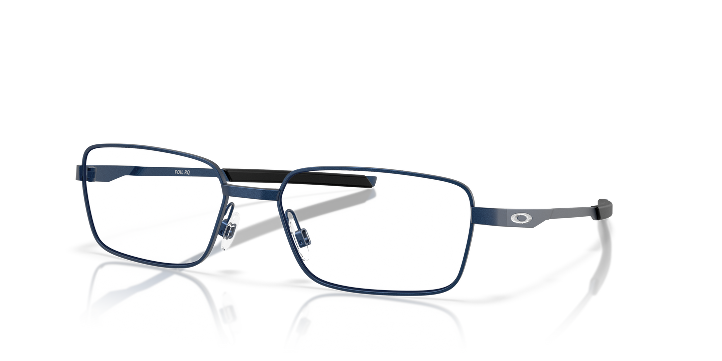 Oakley OX3036 Foil RQ Men's Rectangle Eyeglass Frames - Satin Lead Frame