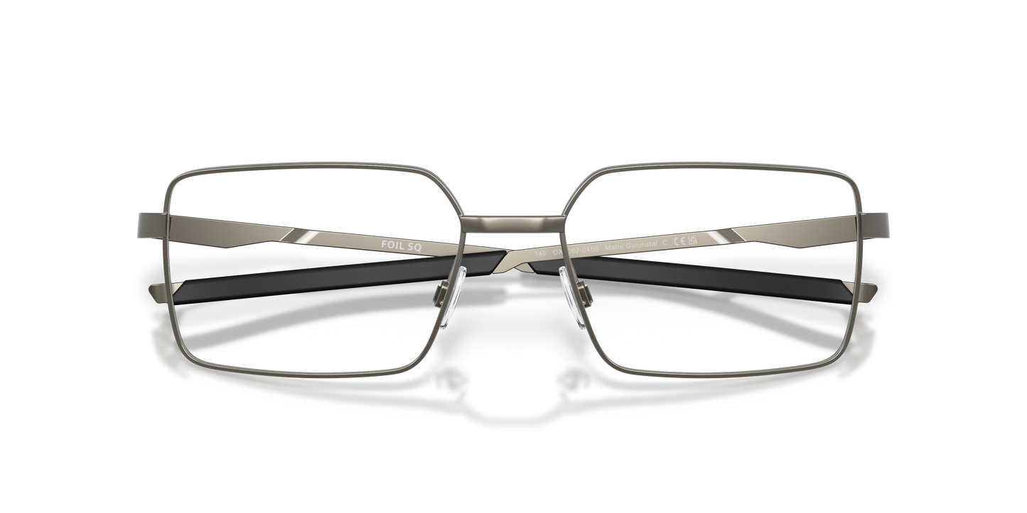 Oakley OX3062 Foil SQ Men's Rectangle Eyeglass Frames - Satin Black Frame