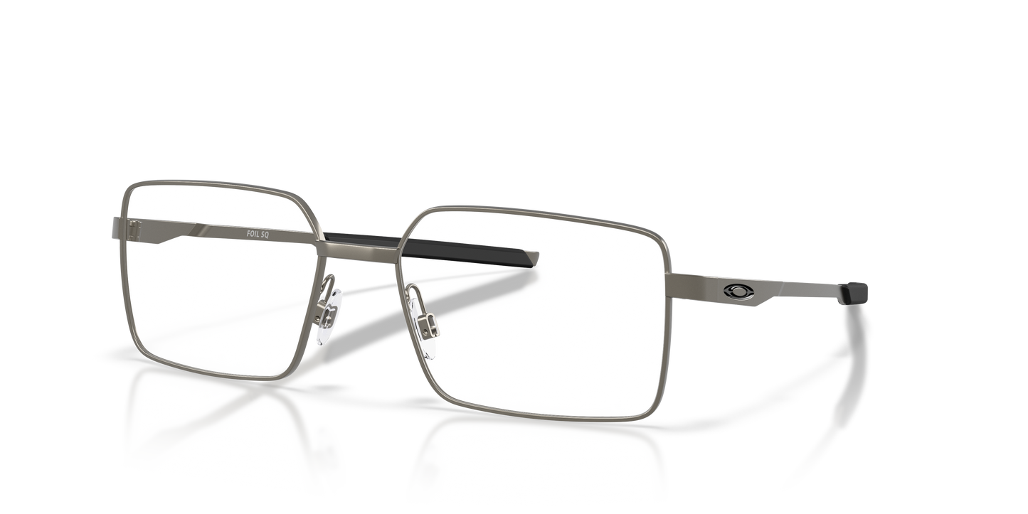 Oakley OX3062 Foil SQ Men's Rectangle Eyeglass Frames - Matte Gunmetal Frame